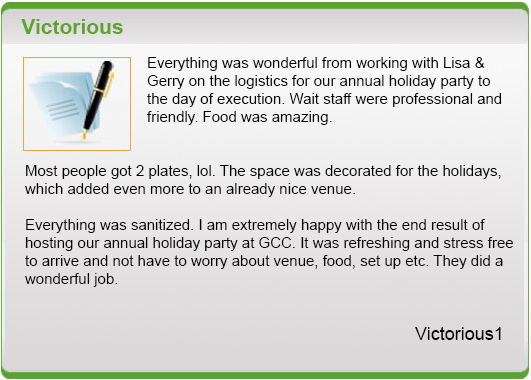 Victorious1 had mentioned that, wait staff were professional and and friendly.